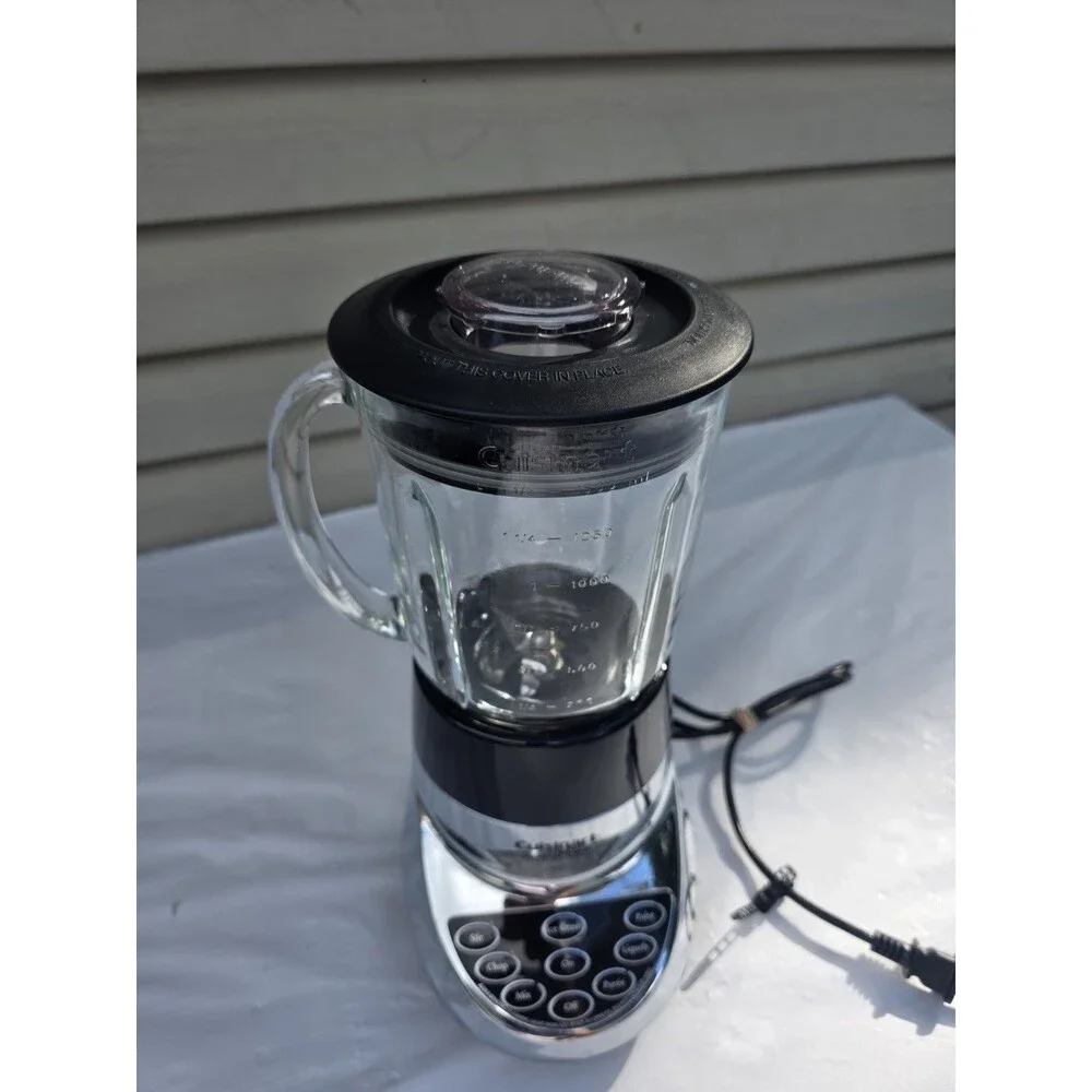 Cuisinart Smart Power Electronic 7 Speed Blender Black (SPB-7CH) Tested And Work
